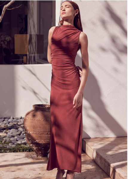 open lace back dress Misa Athena Dress – Petit and Olson