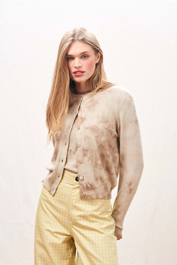 Jumper Cashmere Batik Cardigan