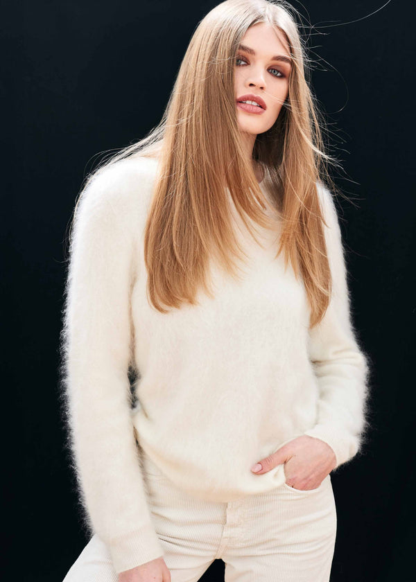 Jumper Cashmere Brushed Crew