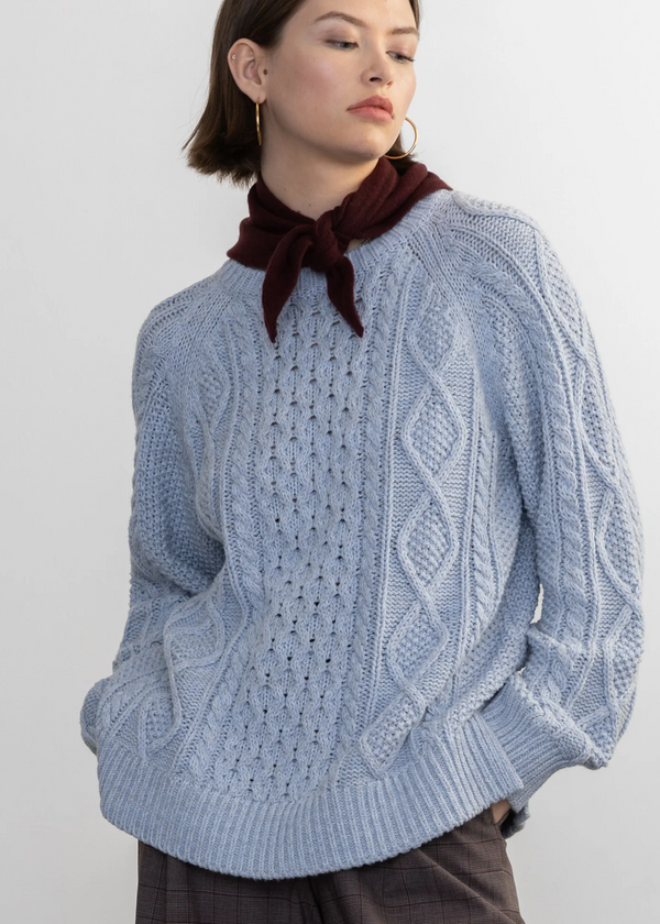 Margaret O'Leary Deidre Cable Pullover