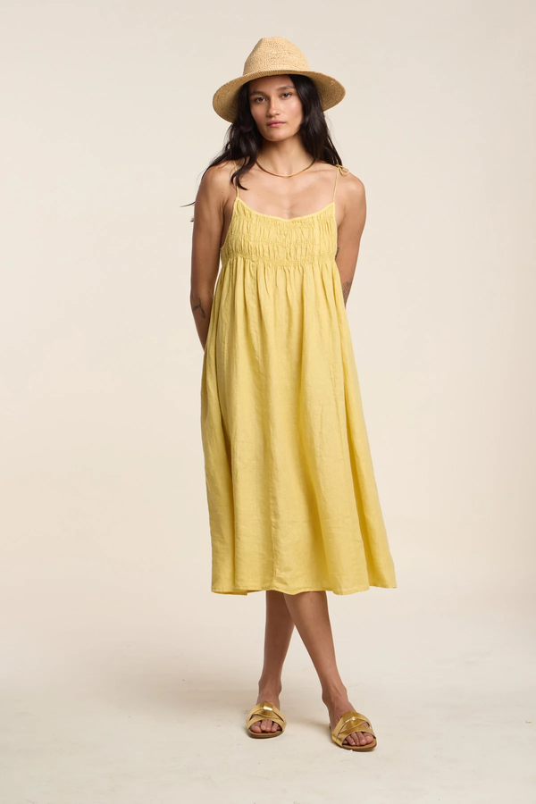 Velvet Teresa Linen Dress