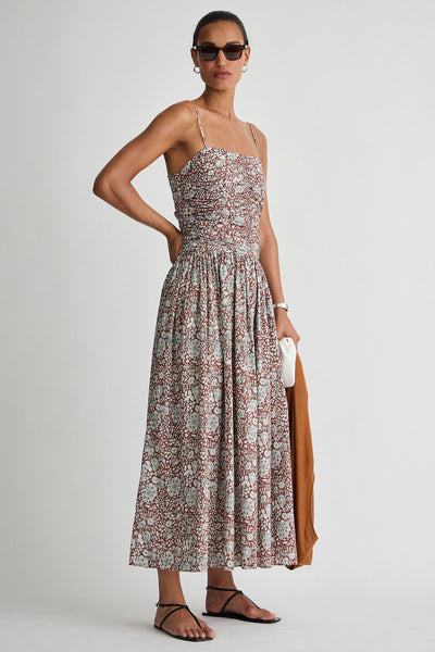 apiece apart pacifica maxi dress Apiece Apart Pacifica Maxi Dress - Black Potpourri